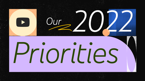 Brief von Susan Wojcicki: Neuigkeiten zu unseren Prioritäten für 2022